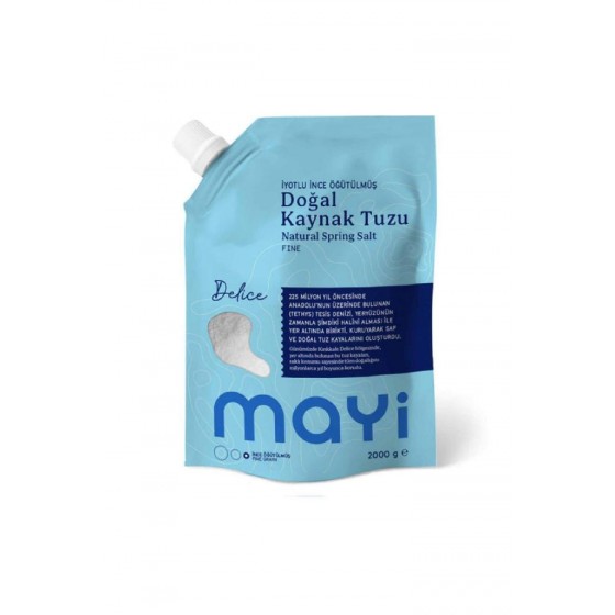 Mayi Doğal Tuz ( İyotlu İnce ) 2 Kg